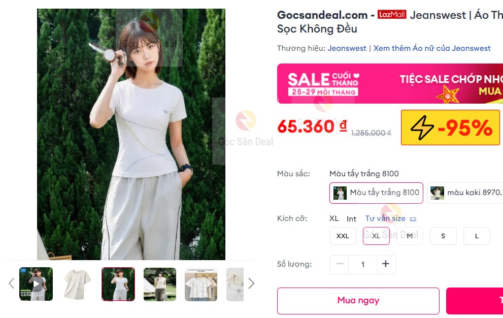 Vụt áo thun Jeanswest cổ tròn tay Raglan sale rẻ cho ce.
- Kiểu dáng cổ tròn phối sọc cá tính, chất vải nhẹ mát.
- Hàng Jeanswest chuẩn xịn, giá đang rất hời lại còn được freeship nữa.
👉 https://s.lazada.vn/s.MpiC5?c=d&t=p-iEeEx0I-s23swLpw
----
Jeanswest | Áo Thun Cổ Tròn Tay Raglan Phối Sọc Không Đều