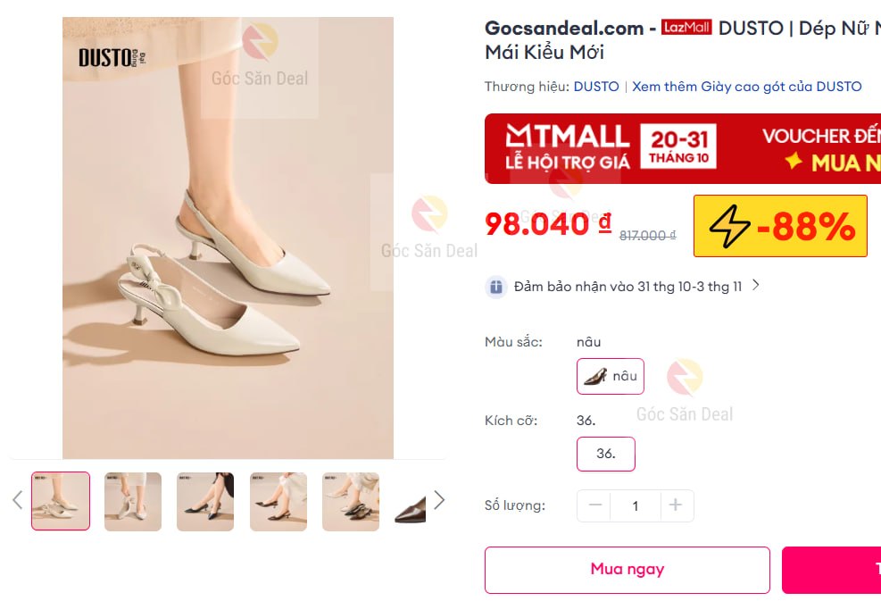 Dép nữ DUSTO giá ngon cho chị em
- Dép nữ thời trang mùa hè thiết kế thoải mái, đi êm chân cả ngày không mỏi.
- Kiểu dáng thanh lịch dễ phối đồ với váy, phụ kiện hoàn hảo cho tủ đồ.
👉 https://s.lazada.vn/s.sGmzb?t=p-iEh56nu-s245CuuB
----
DUSTO | Dép Nữ Mùa Hè Sang Trọng VàThoải Mái Kiểu Mới